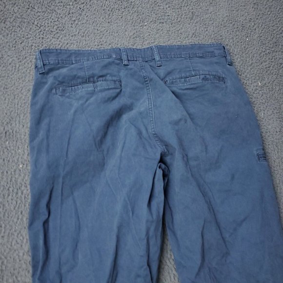 Weatherproof Chino Khaki Pants Blue Mens 36 x29 - Picture 9 of 9
